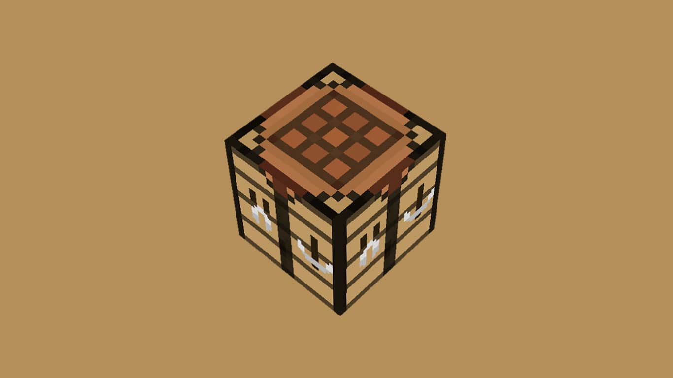 how to make a crafting table in minecraft mac